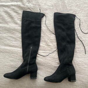 Black Over The Knee Boots - image 1